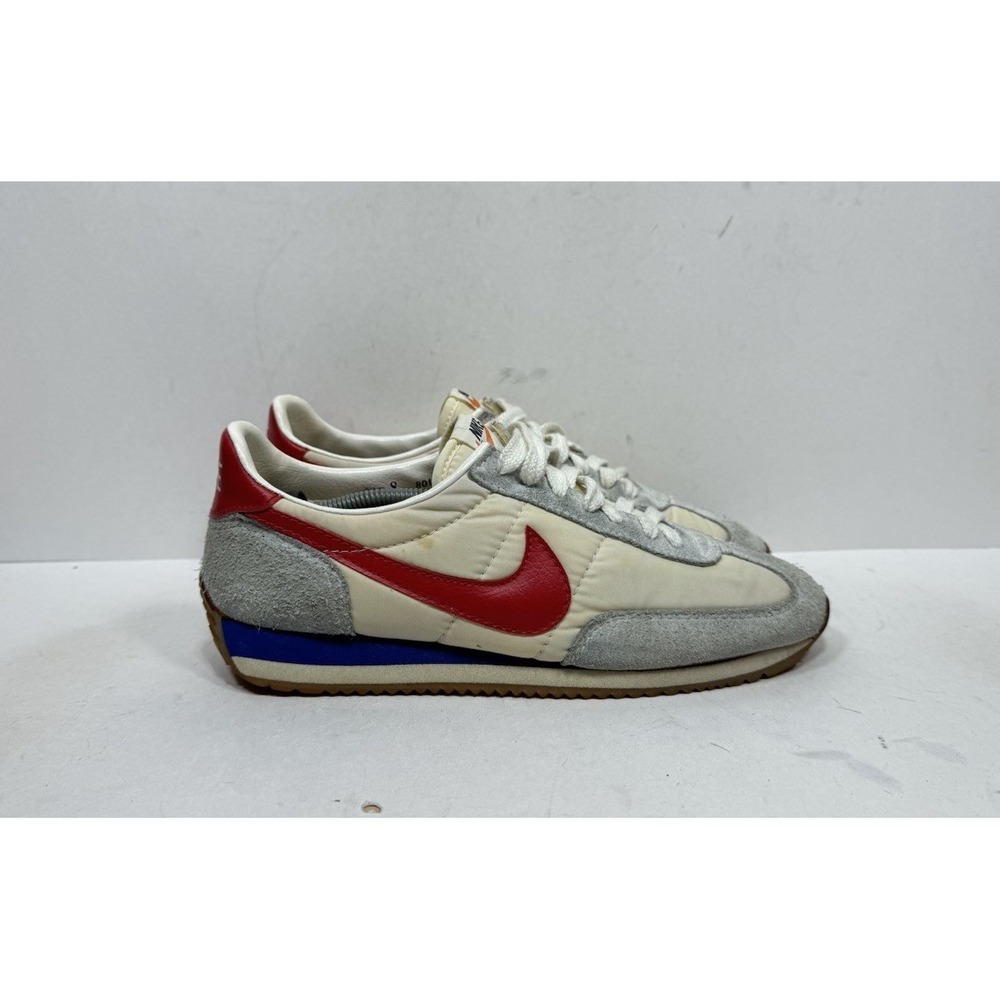 Vintage 1980 Nike Oceania Women's Size‎ 8 801012SY Shoes Sneakers Red Blue White